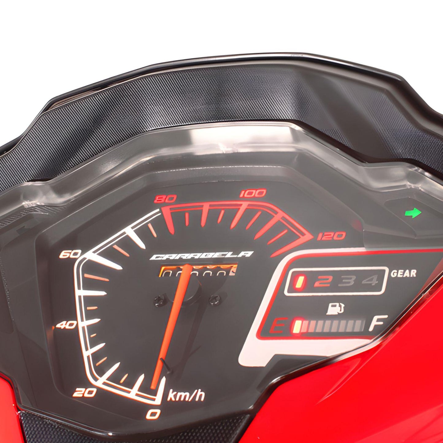 Motocicleta Carabela Hunter Cub 125cc Semiautomática Roja