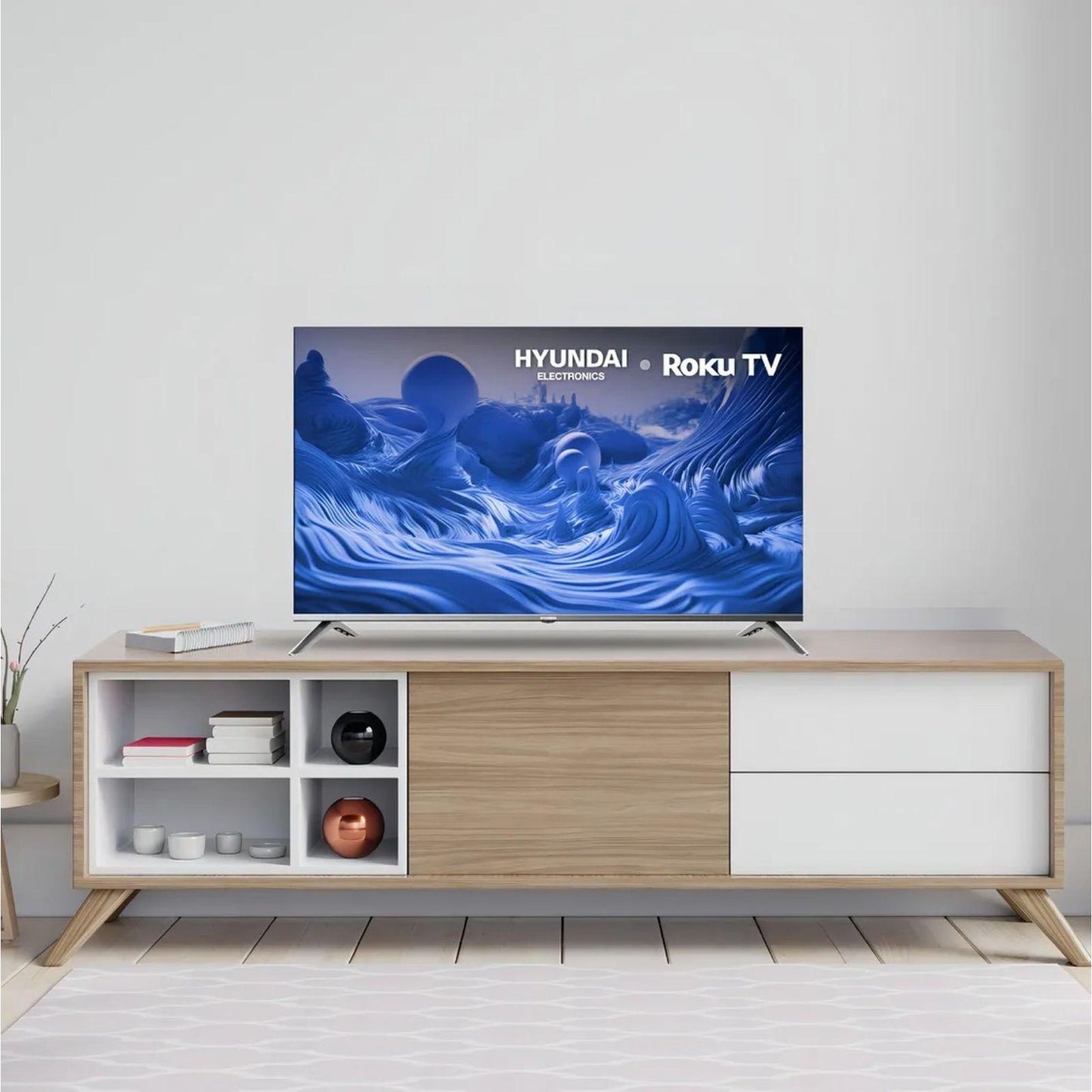 Televisión Pantalla 50 Pulgadas Hyundai Roku TV 4K UHD HYLED5026QR