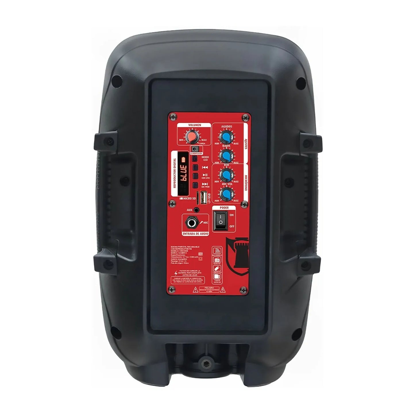 Bocina Recargable 8" KSR KSW-5008