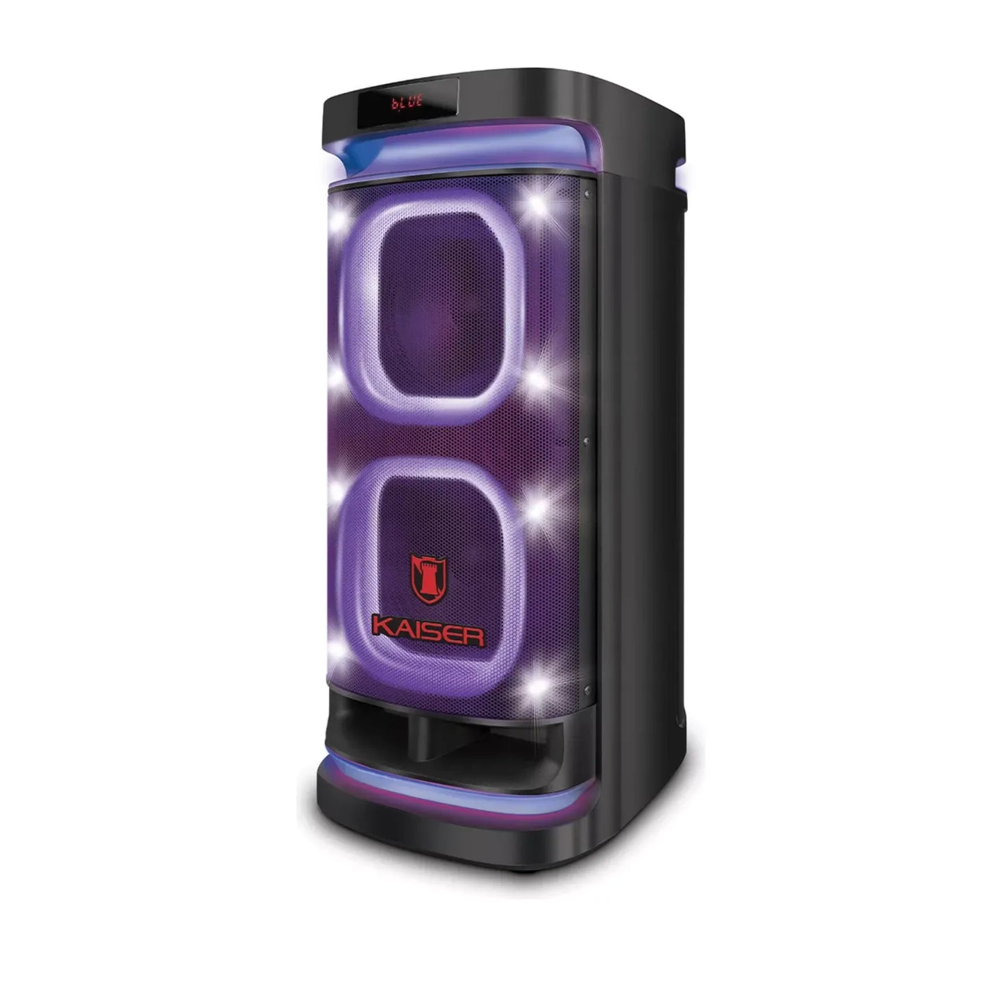 Bafle Kaiser 2 x 8 Pulgadas Negro KSW-8024