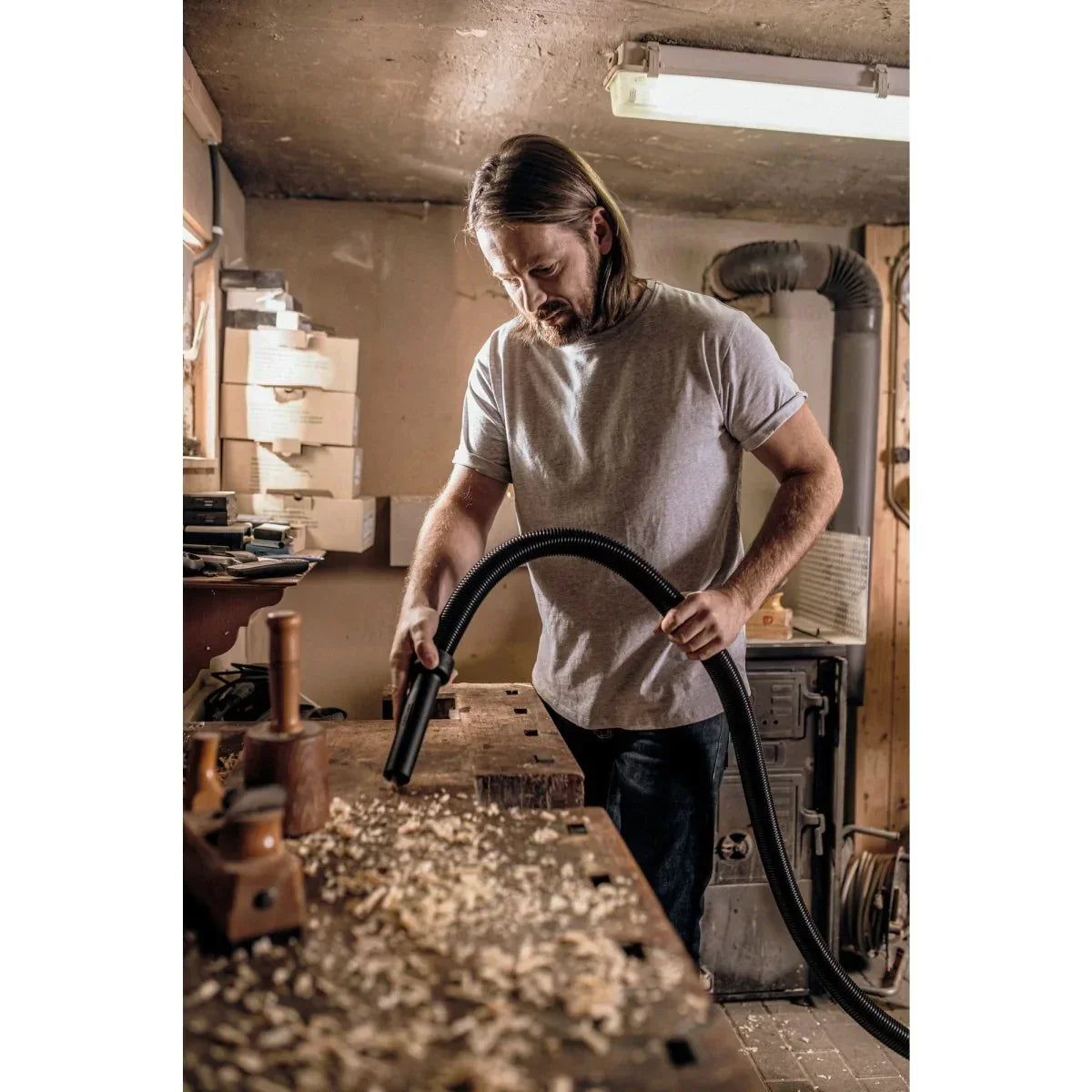 Aspiradora Karcher para suciedad sólida y líquida KWD-1-V-12