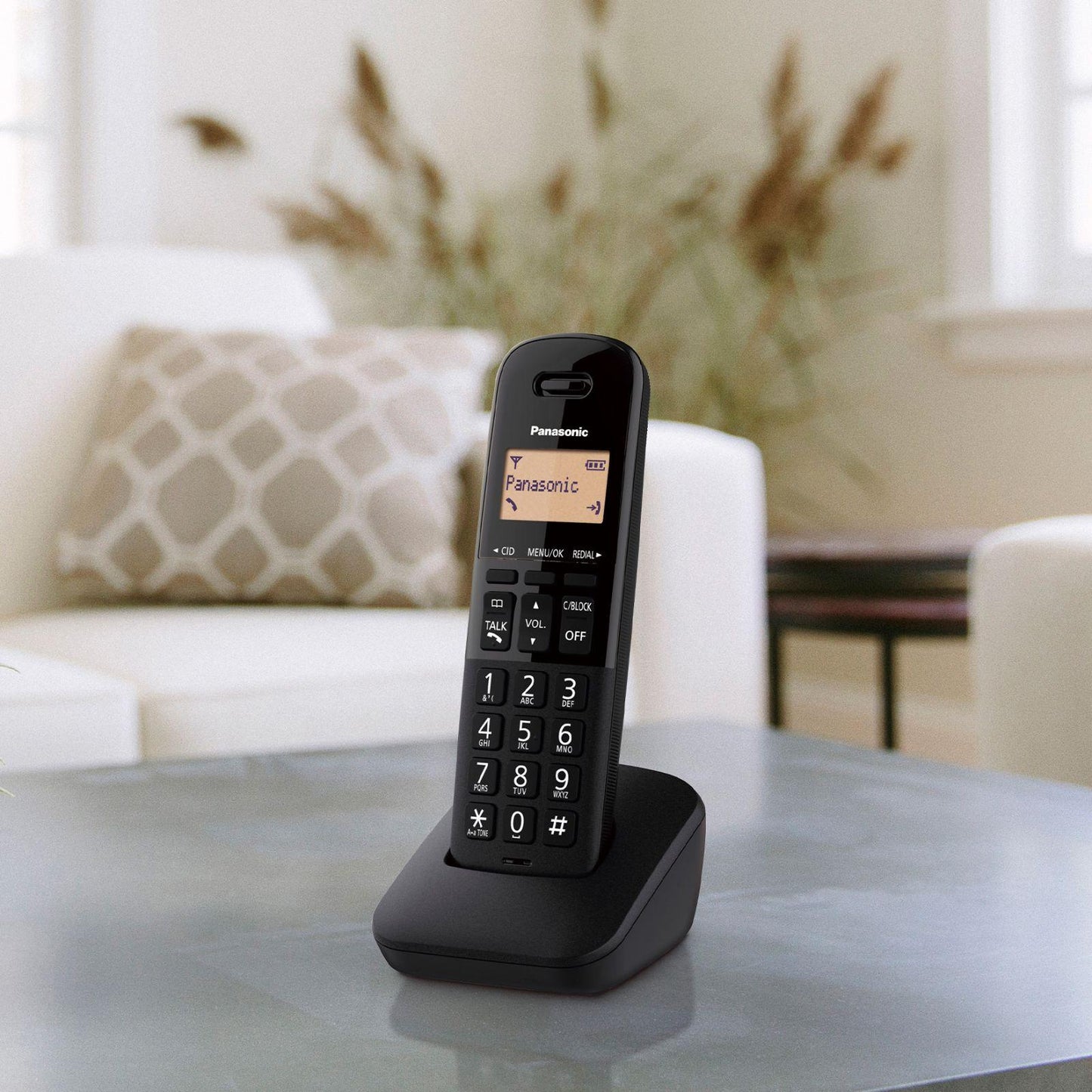 Teléfono Inalámbrico Panasonic Negro KX-TGB310MEB