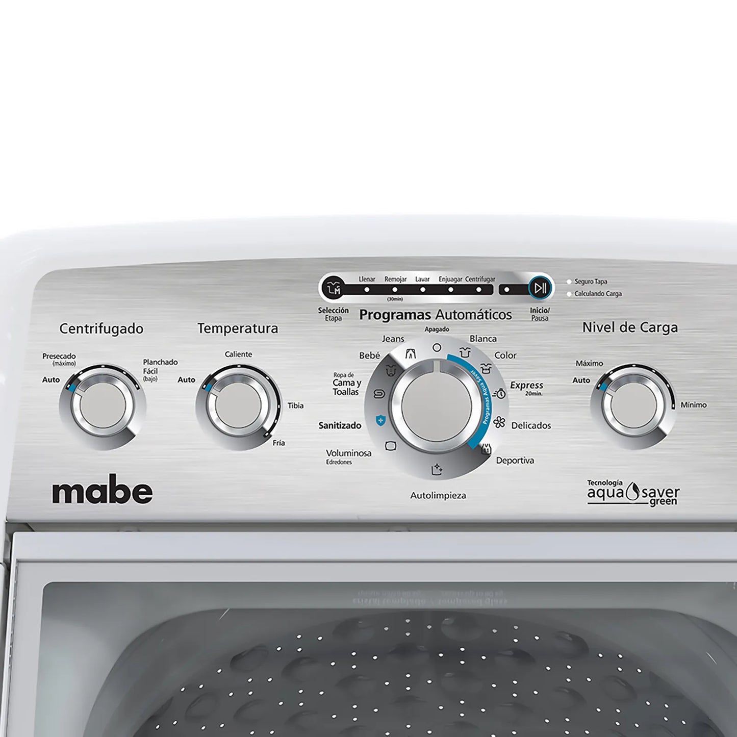 Lavadora Automática 20 Kilos Mabe LMA70214VBAB0