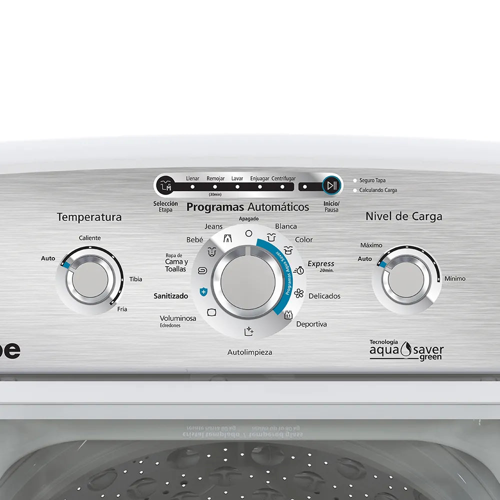 Lavadora Automática 19 Kilos Mabe LMA79113VBAB0