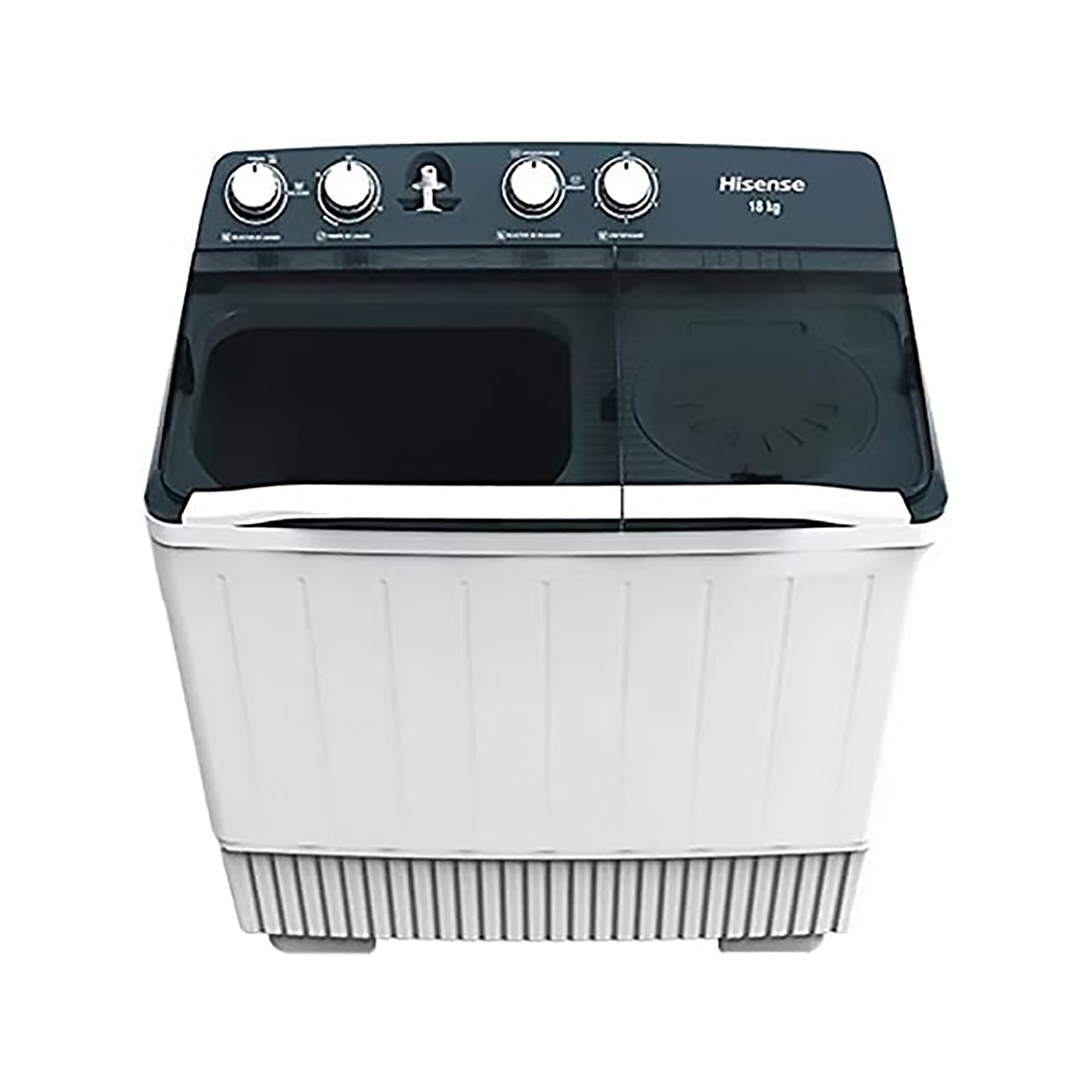 Lavadora Semiautomática Doble Tina 18 Kilos Hisense WSA1801P