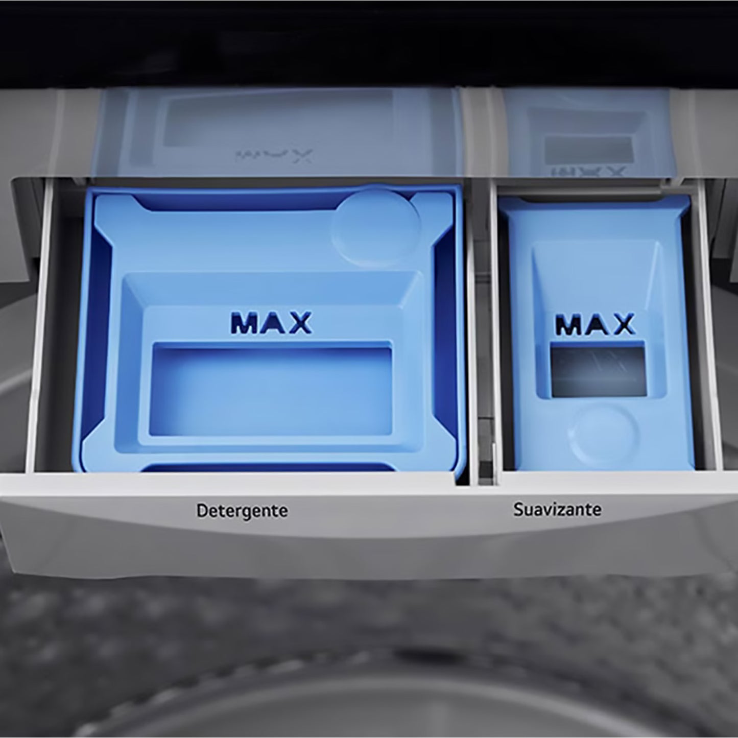 Lavadora LG 18 Kilos Gris Carga Superior WT18DV6