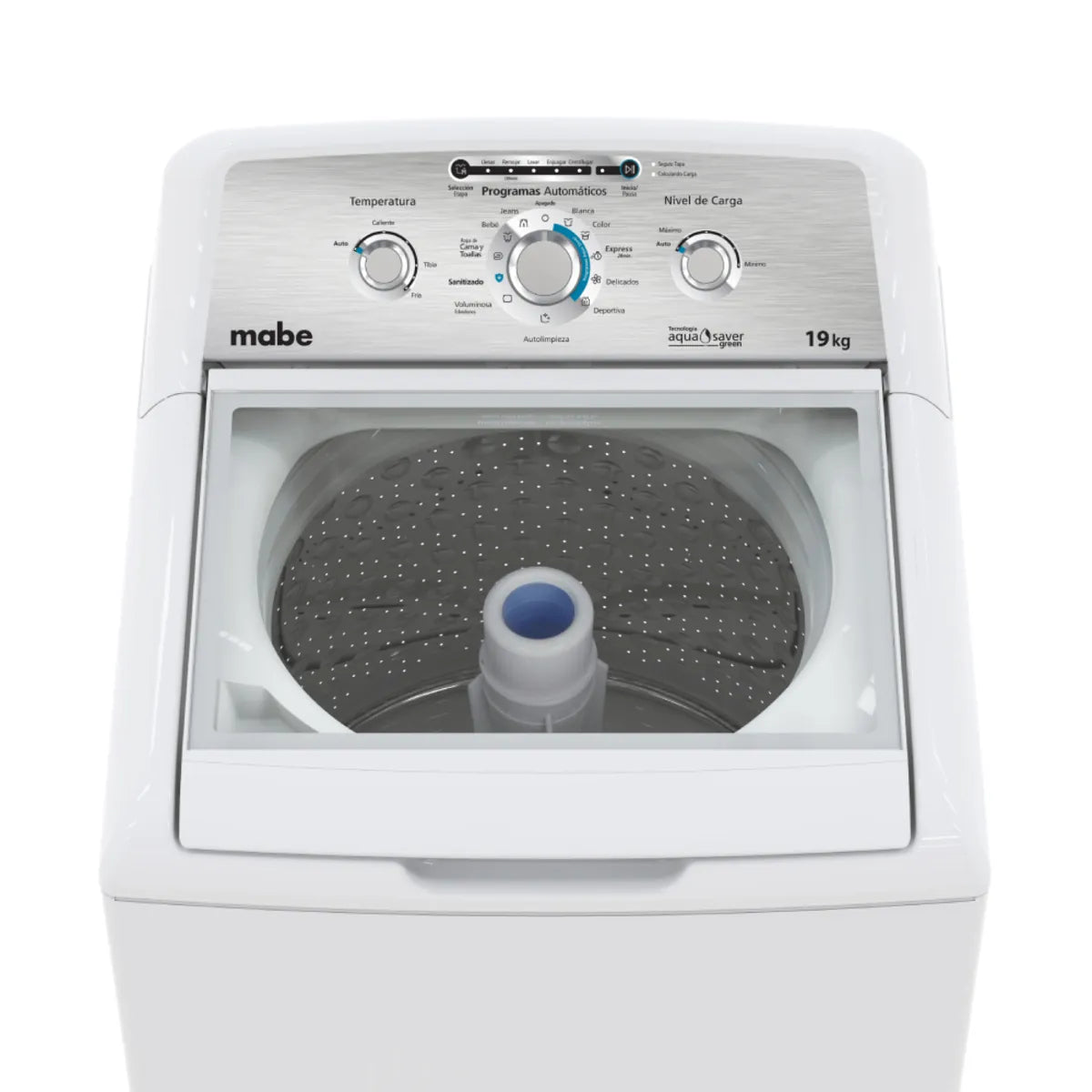 Lavadora Automática 19 Kilos Mabe LMA79113VBAB0