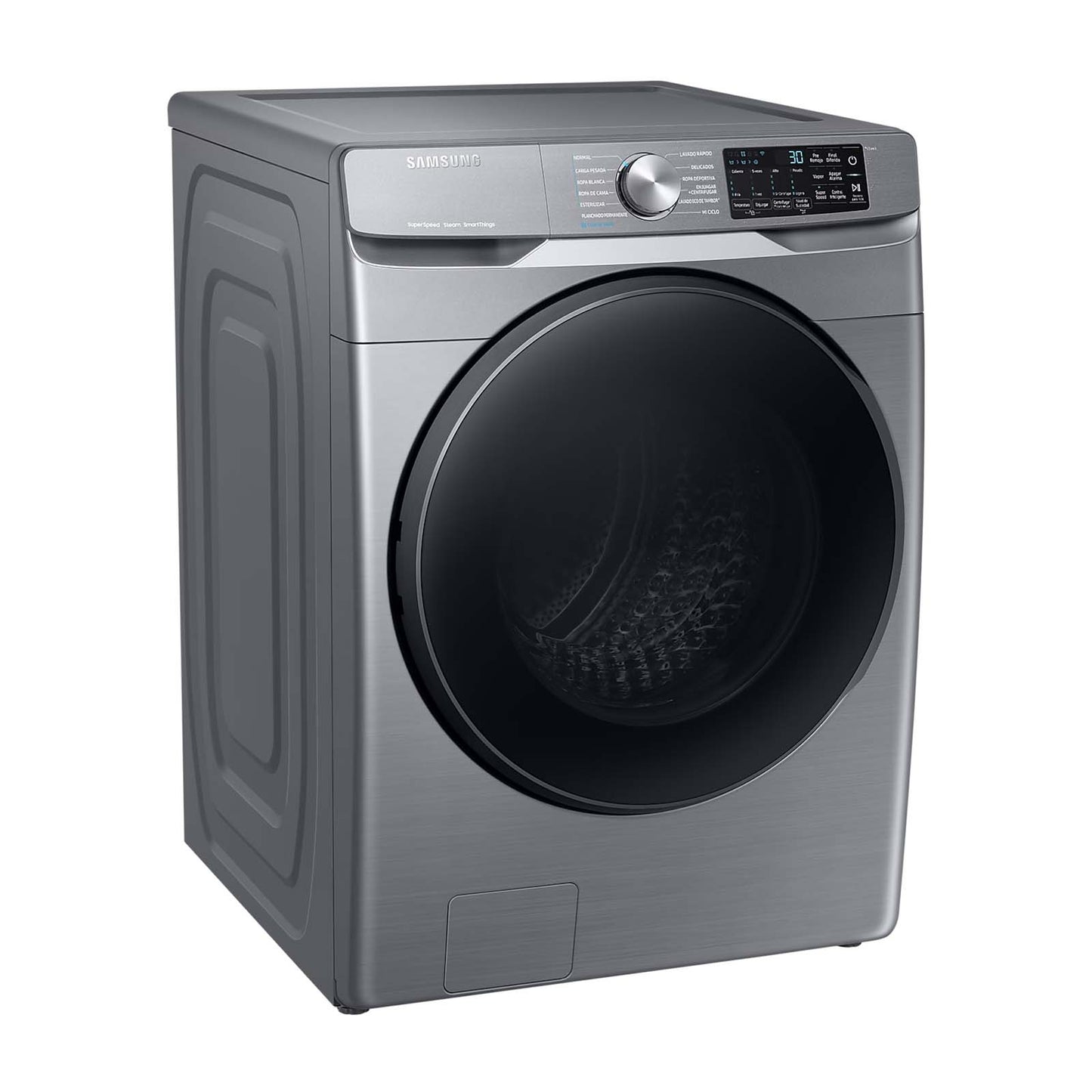 Lavadora Samsung 22 Kilos Carga Frontal Gris con Super Speed WF22R6270AP