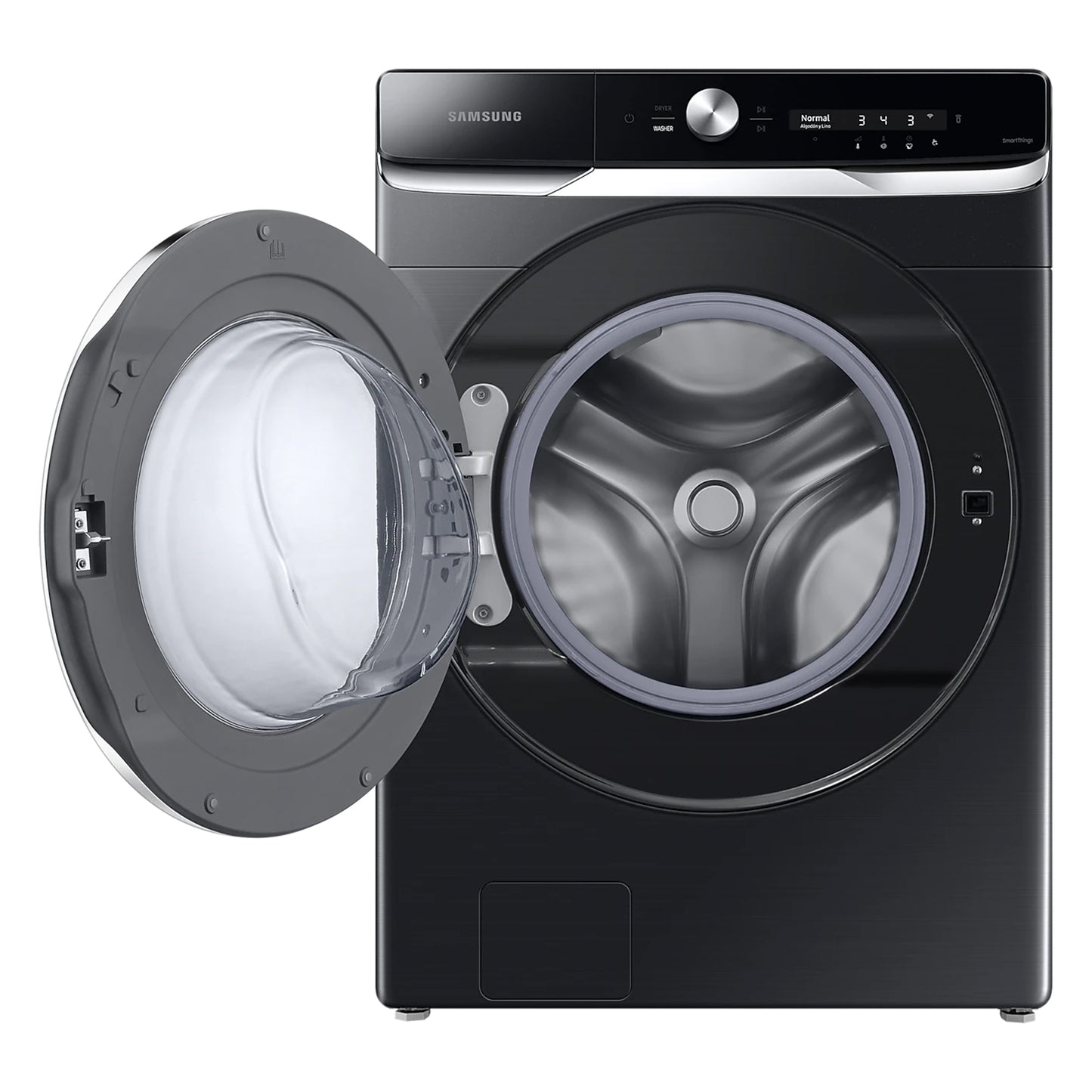 Lavadora Inteligente Samsung 25 Kilos Carga Frontal Negra WF25A8900AV