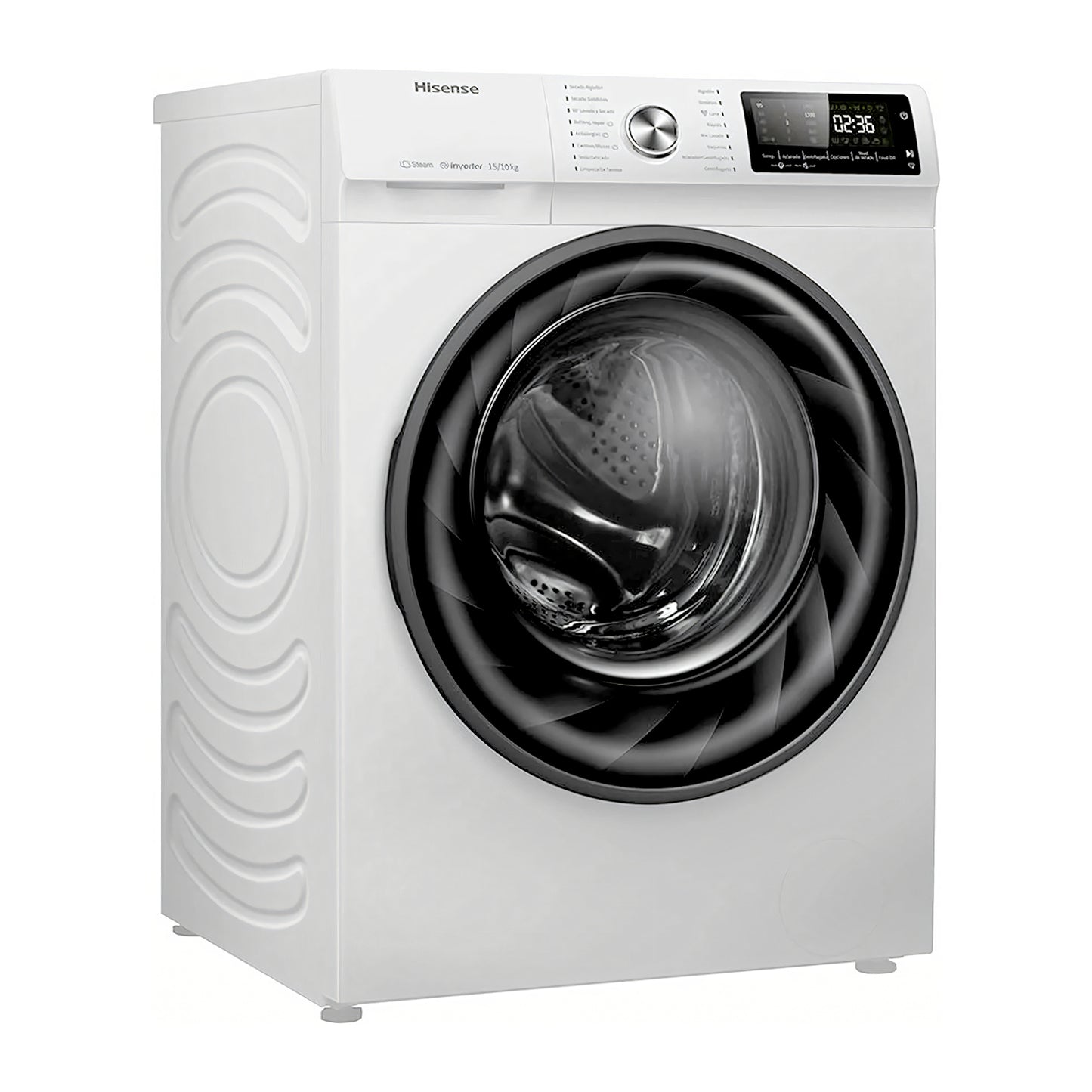 Lavasecadora Hisense 15/10 Kilos Carga Frontal Blanca WD5Q1542BW
