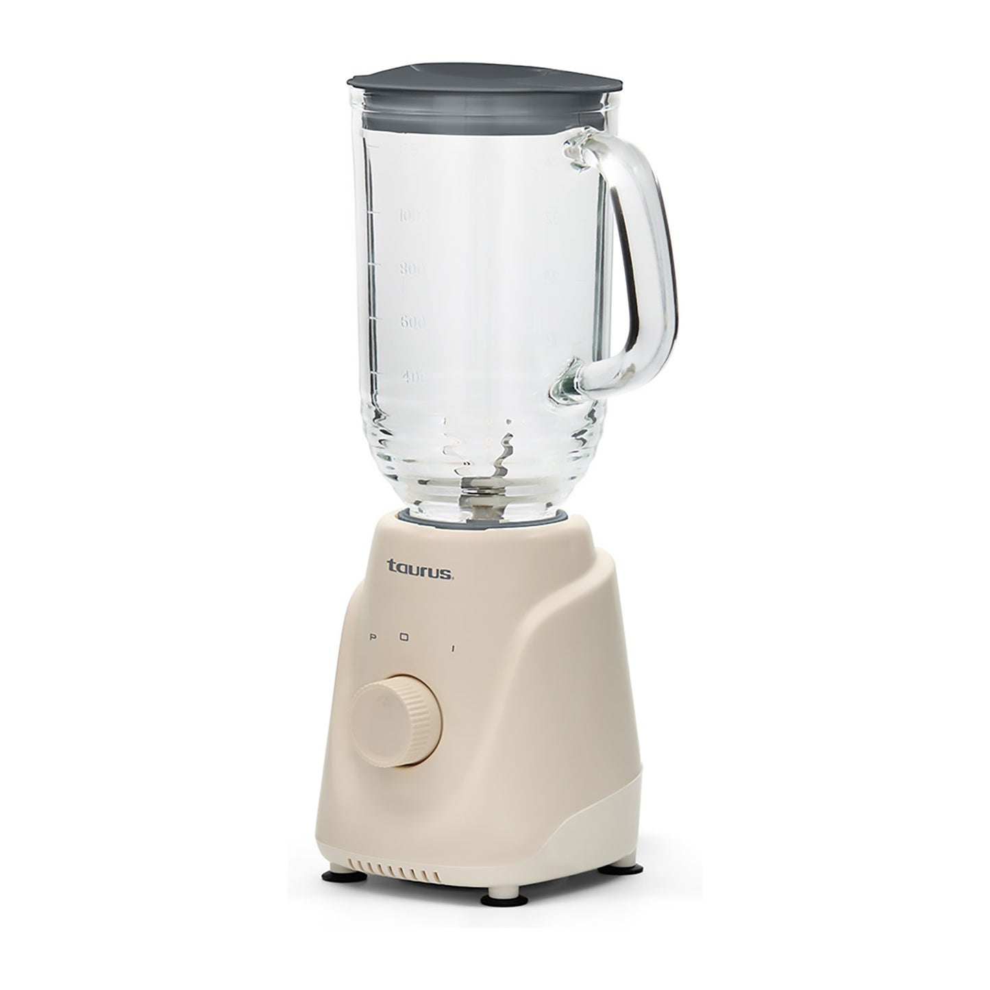 Licuadora Taurus Vaso de Vidrio 1.25 Litros Beige MENINAGLASSEC