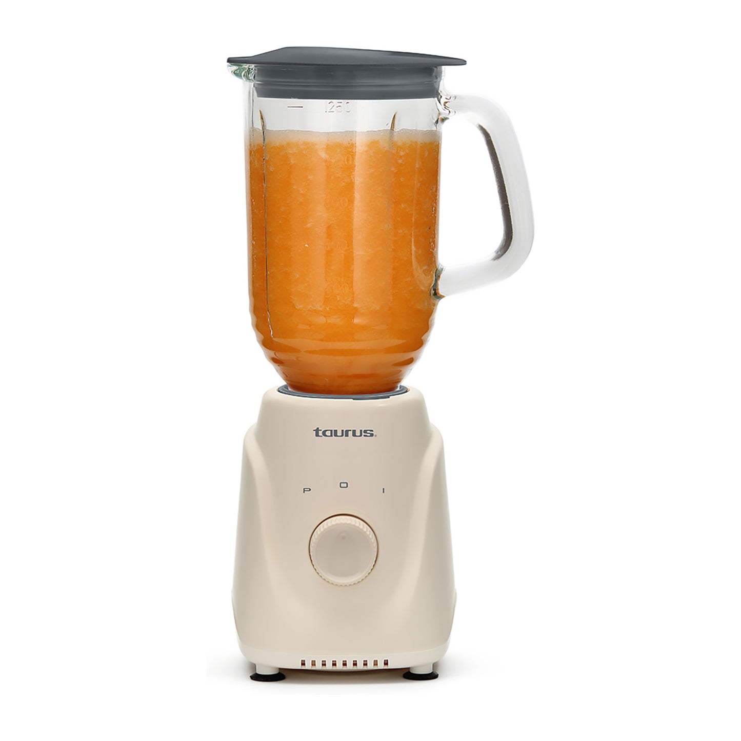 Licuadora Taurus Vaso de Vidrio 1.25 Litros Beige MENINAGLASSEC