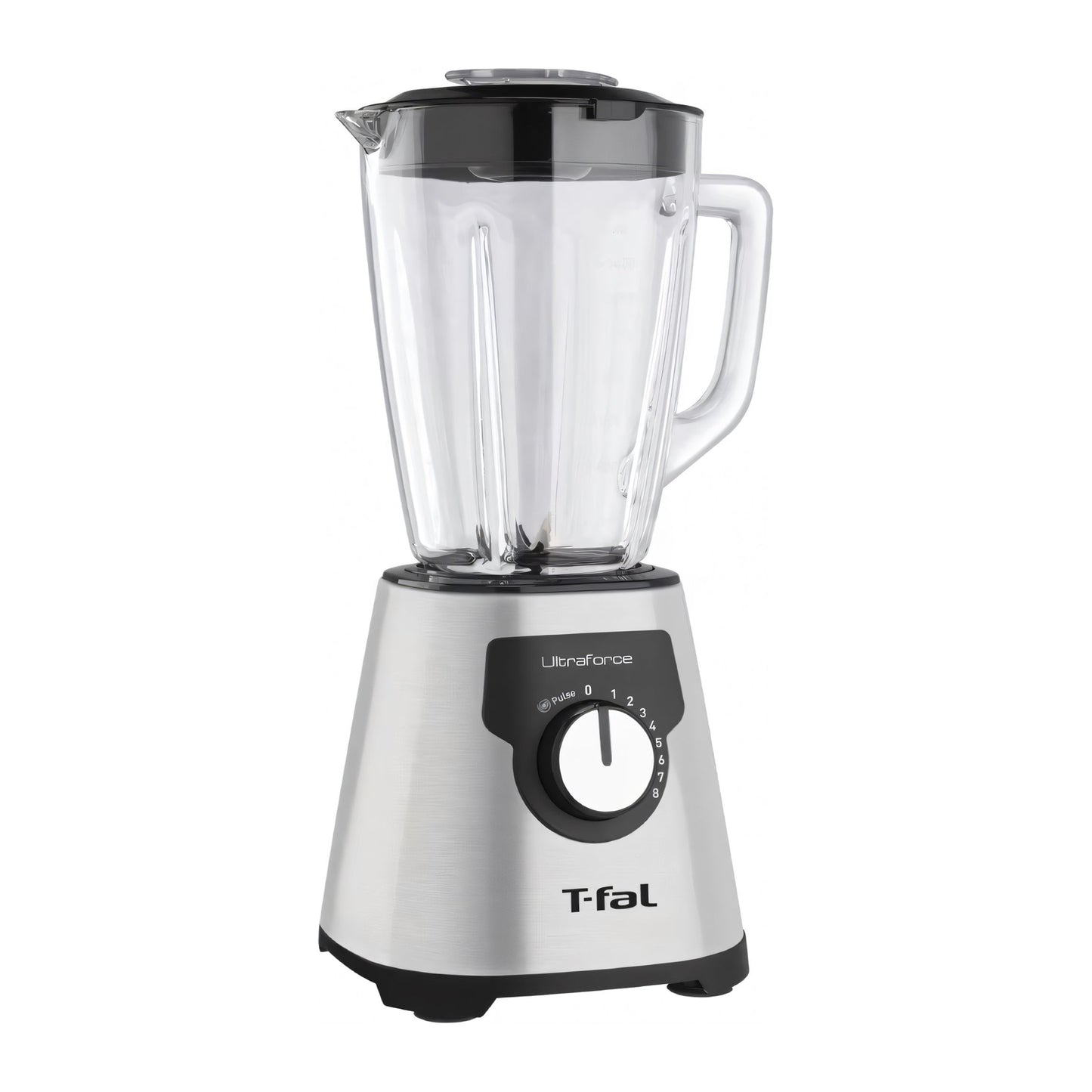 Licuadora Tfal Ultraforce Vaso de Vidrio 2.2 Litros 8 Velocidades Gris LN328DMX