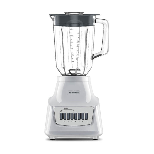 Licuadora Taurus Magnifique Vaso de Vidrio 1.25 Litros Blanca