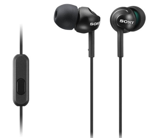 Audífonos Alámbricos con Micrófono Sony MDREX110AP/NEG