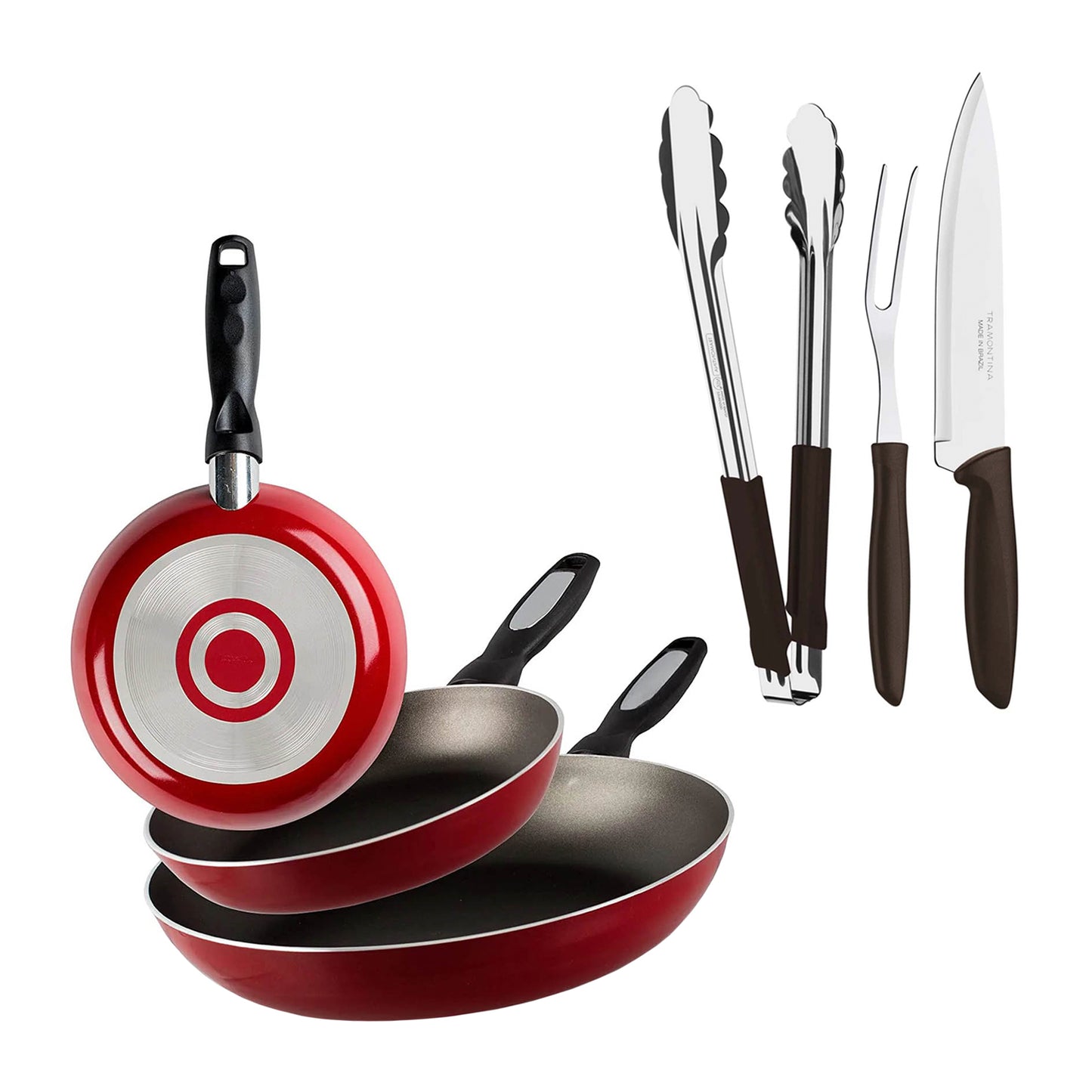 Mega Combo Navideño Juego de Sartenes + Utensilios de Cocina