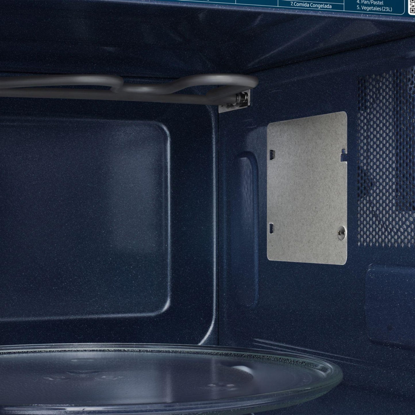 Horno de Microondas Samsung Grill Fry 1.1 Pies Cúbicos Negro MG32DG4524CGA