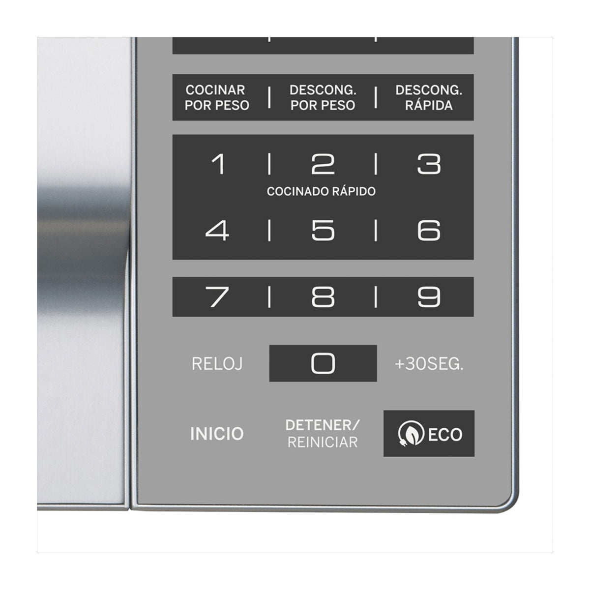 Horno de Microondas GE 1.1 Pies Cúbicos Gris MGE11SEJ