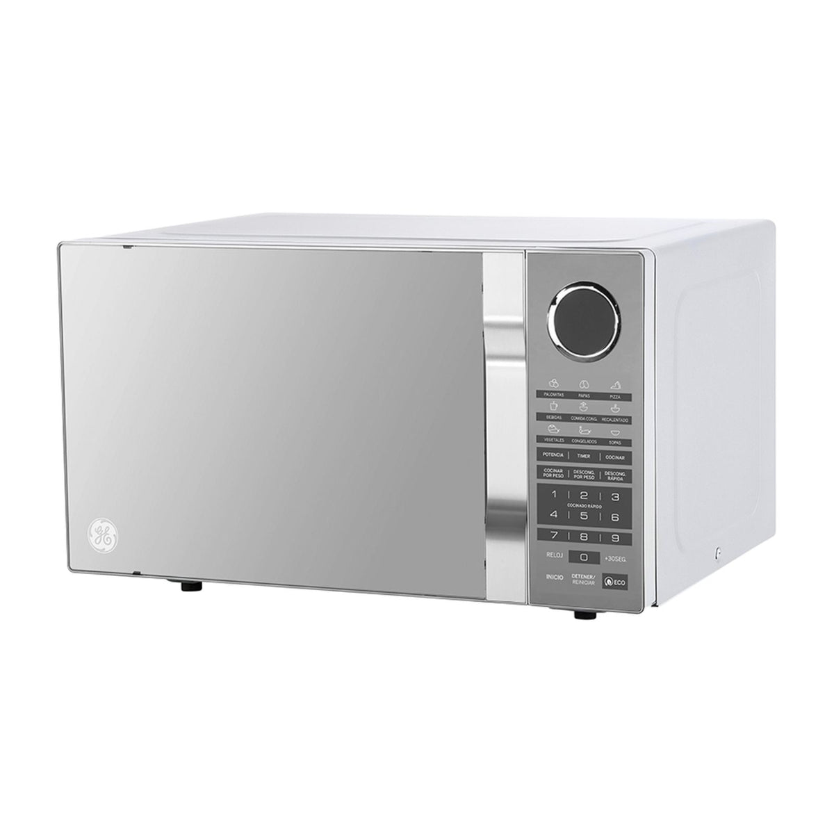 Horno de Microondas GE 1.4 Pies Cúbicos con Grill Gris MGE14SEJG