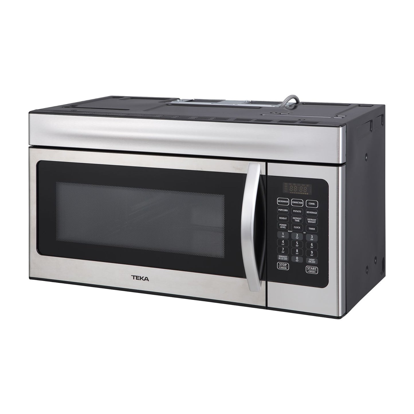Horno de Microondas Campana Teka 1.6 Pies Cúbicos Gris MLH 845 SS