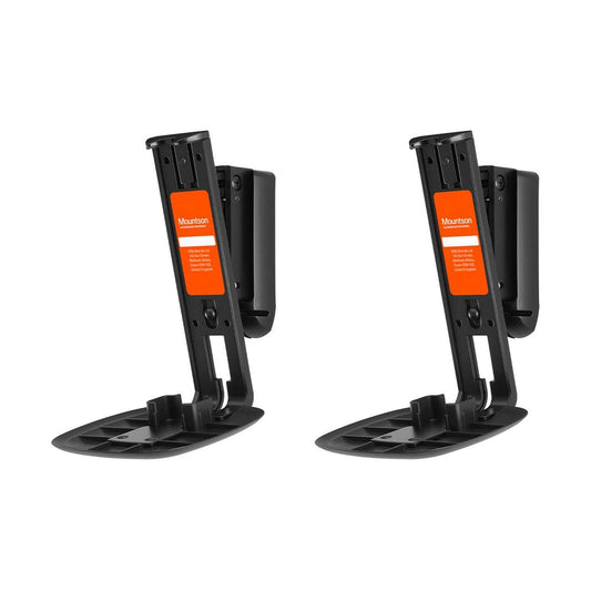2 Soportes de Pared Mountson para Sonos One Negro MO-S1-WMX2-BK