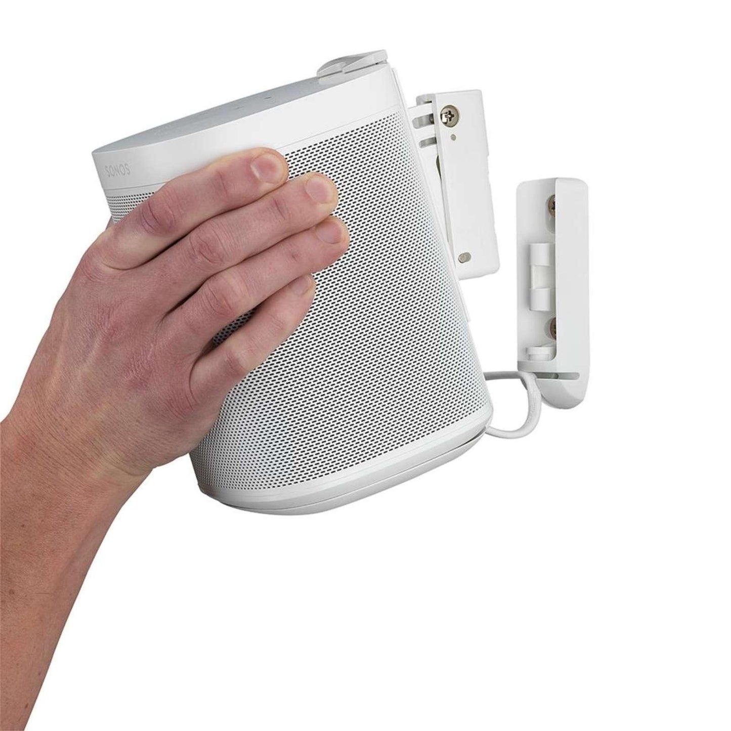 2 Soportes de Pared Mountson para Sonos One Blanco MO-S1-WMX2-WH