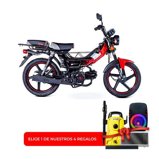 Motocicleta Carabela Fly 110cc Semiautomática Roja
