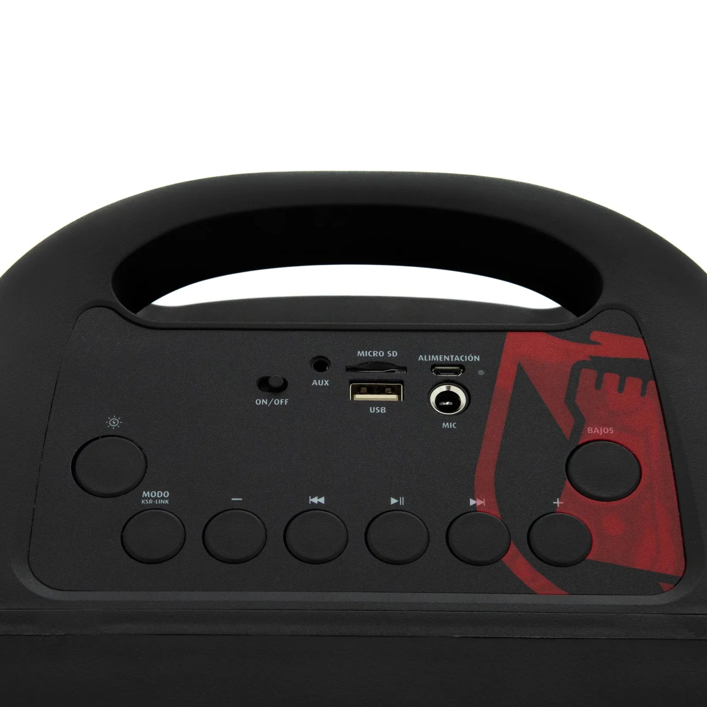 Bafle Kaiser 8 Pulgadas Negro MSA-0108