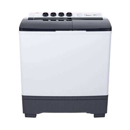 Lavadora Midea Twin Force Pulsator 19 Kilos Doble Tina Blanca MT100W190W