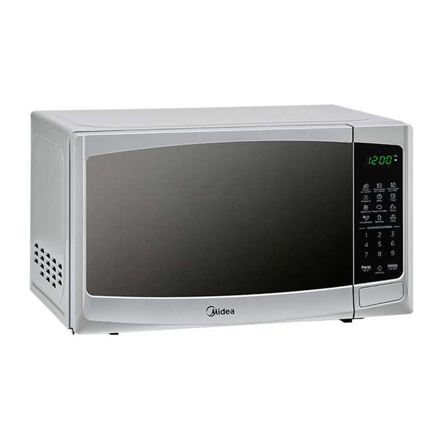 Microondas Midea 0.7 Pies Cúbicos Gris MMDP07S2BG