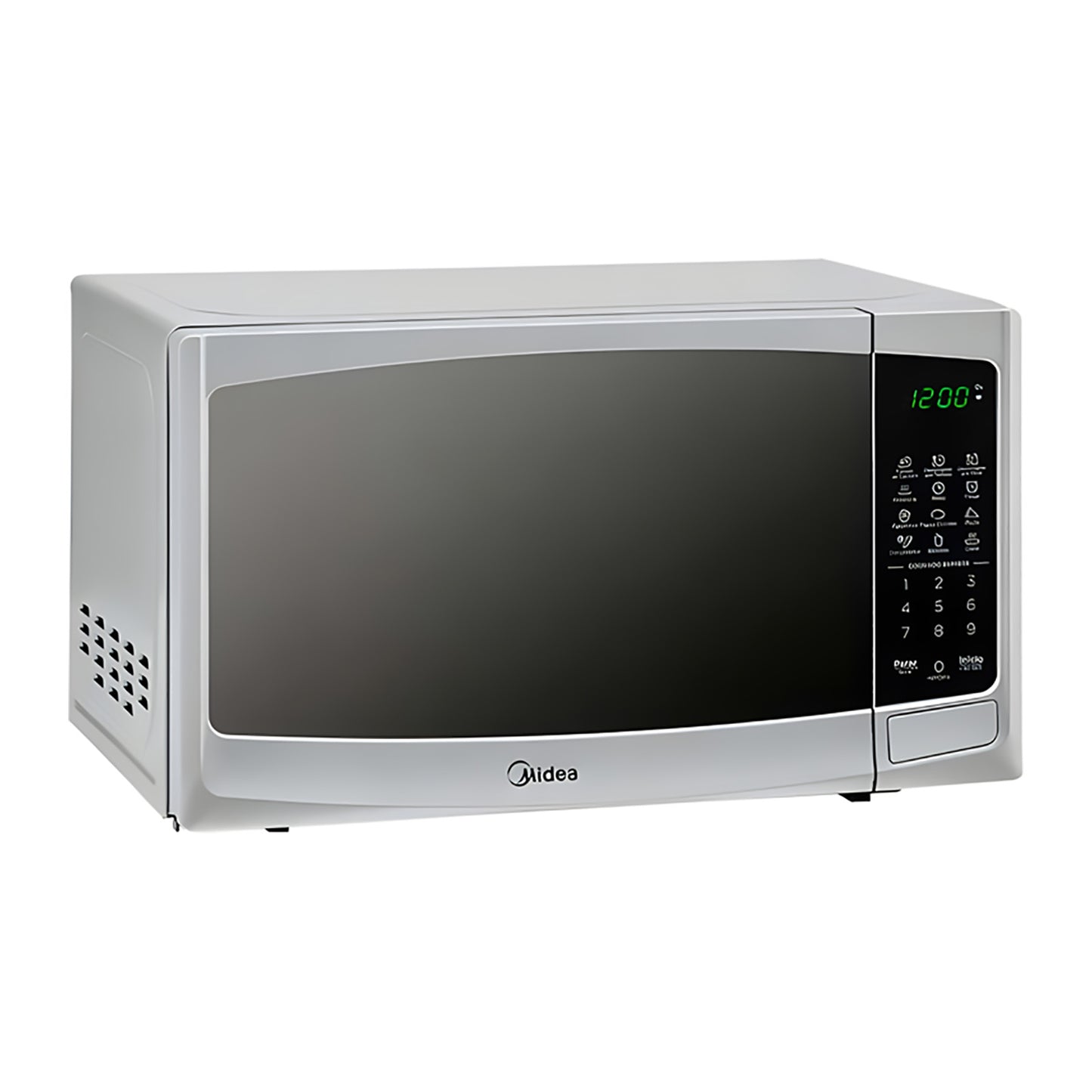 Horno de Microondas Midea 1.1 Pies Cúbicos Gris MMDP11S2BG