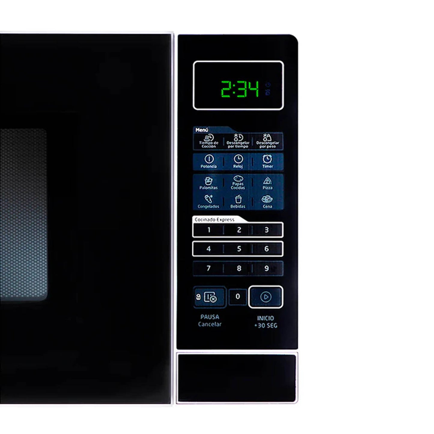 Horno de Microondas 0.7 Pies Cúbicos Midea MMDR07S2BW