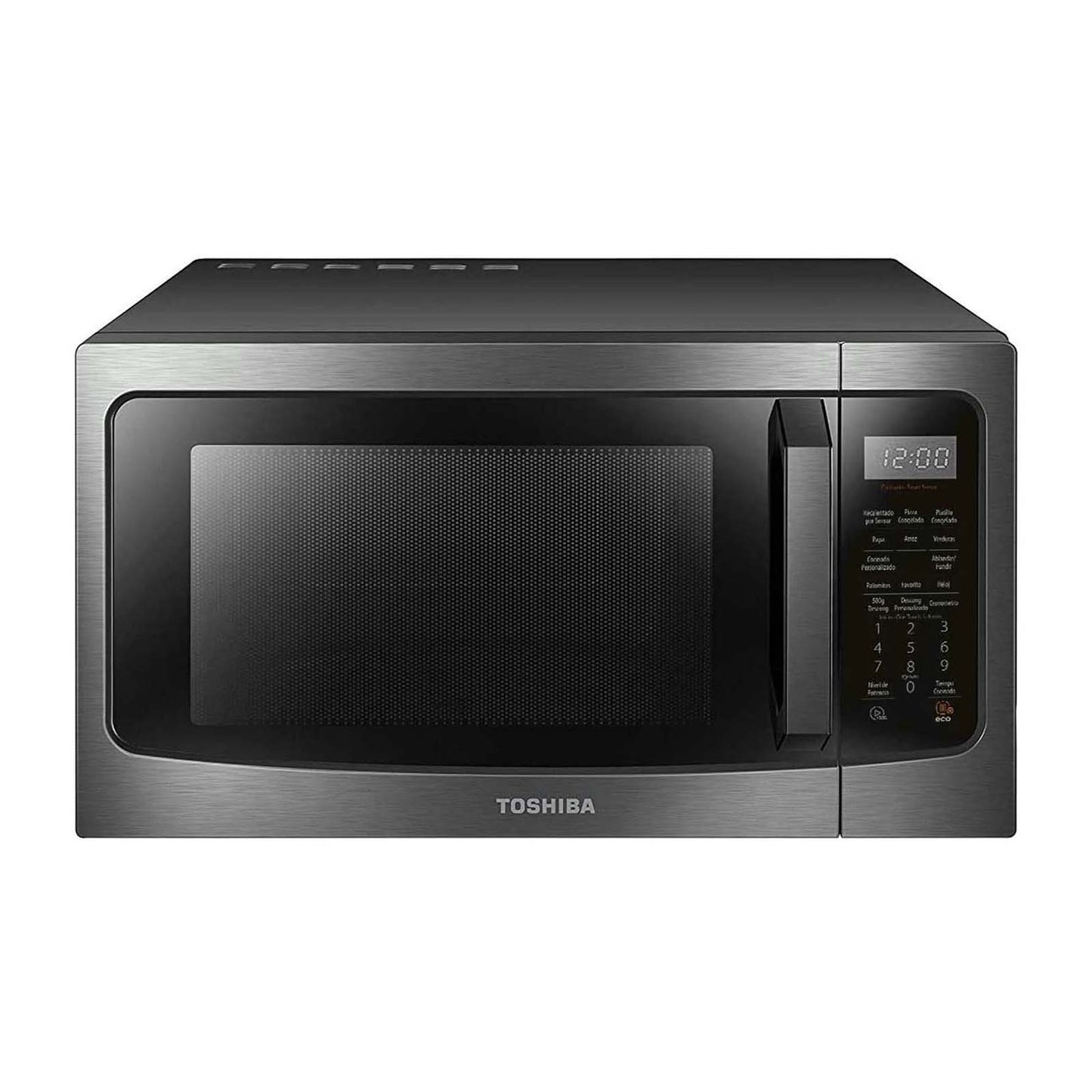Horno de Microondas Toshiba 1.2 Pies Cúbicos Stainless Steel TML12S2EBSS