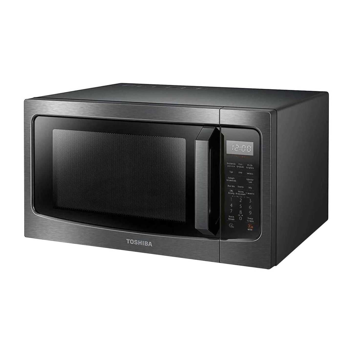 Horno de Microondas Toshiba 1.2 Pies Cúbicos Stainless Steel TML12S2EBSS