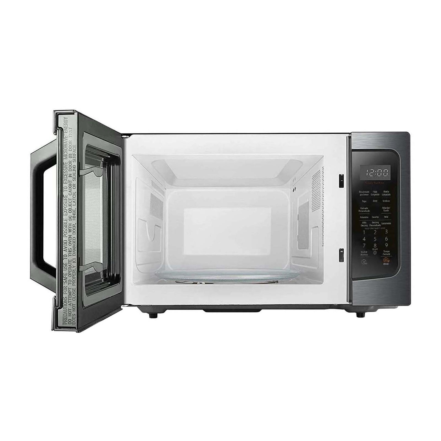 Horno de Microondas Toshiba 1.2 Pies Cúbicos Stainless Steel TML12S2EBSS