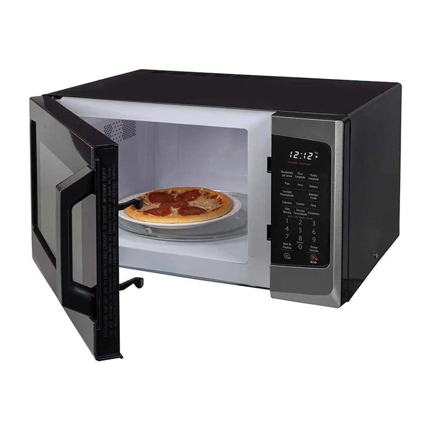 Horno de Microondas Toshiba 1.2 Pies Cúbicos Stainless Steel TML12S2EBSS