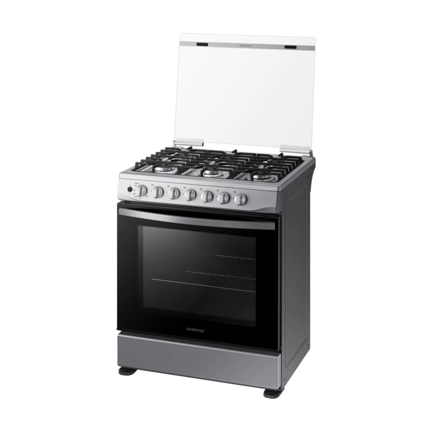 Estufa de Piso Samsung 30 Pulgadas 6 Quemadores Gris NX52D3000MV