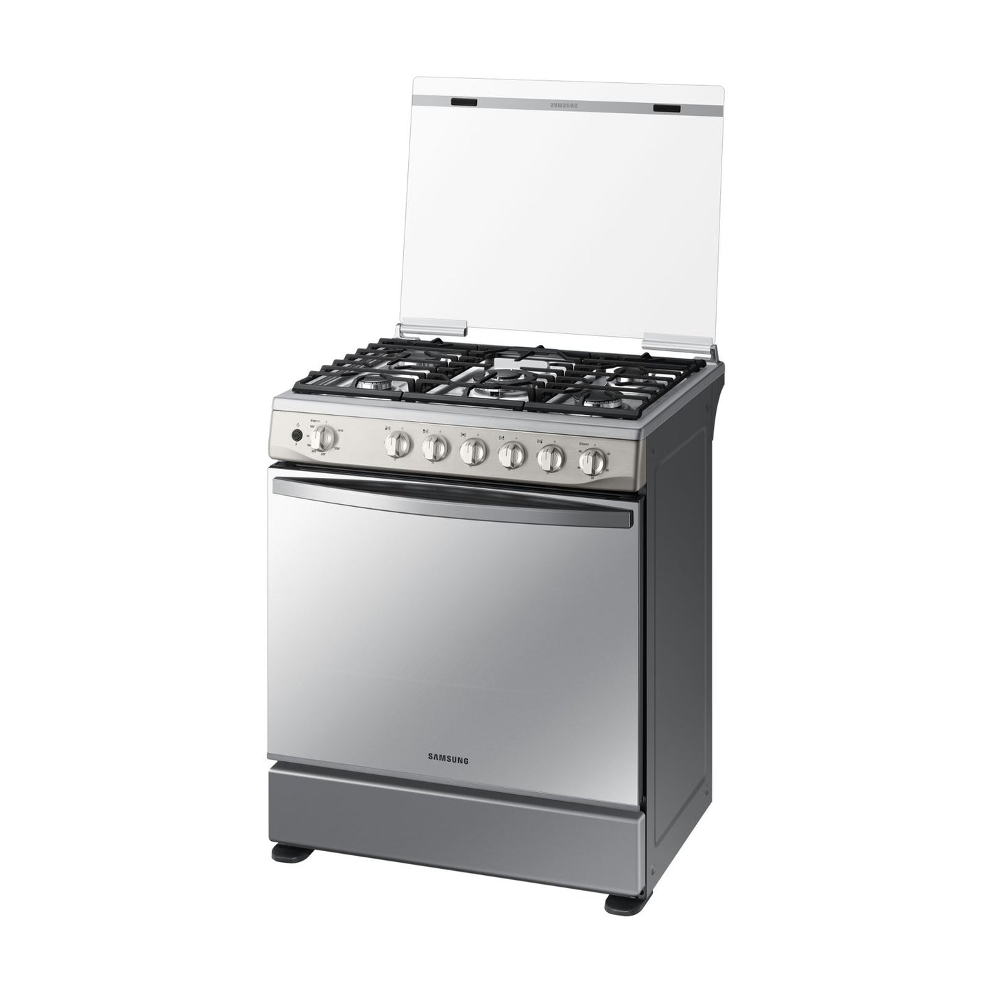 Estufa de Piso Samsung 30 Pulgadas 5 Quemadores Gris NX52T7422MS