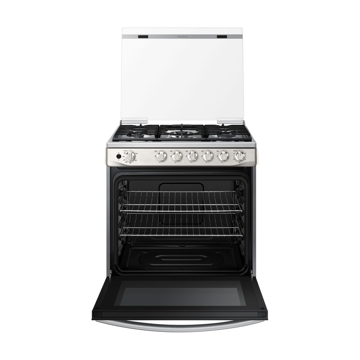 Estufa de Piso Samsung 30 Pulgadas 5 Quemadores Gris NX52T7422MS