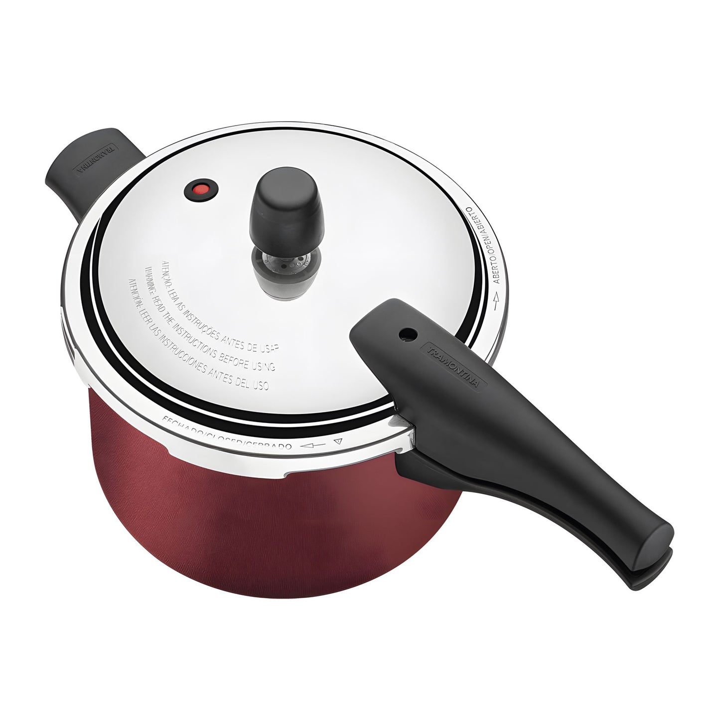 Olla de Presión Tramontina 4.5 Litros Vancouver Roja 20582-720