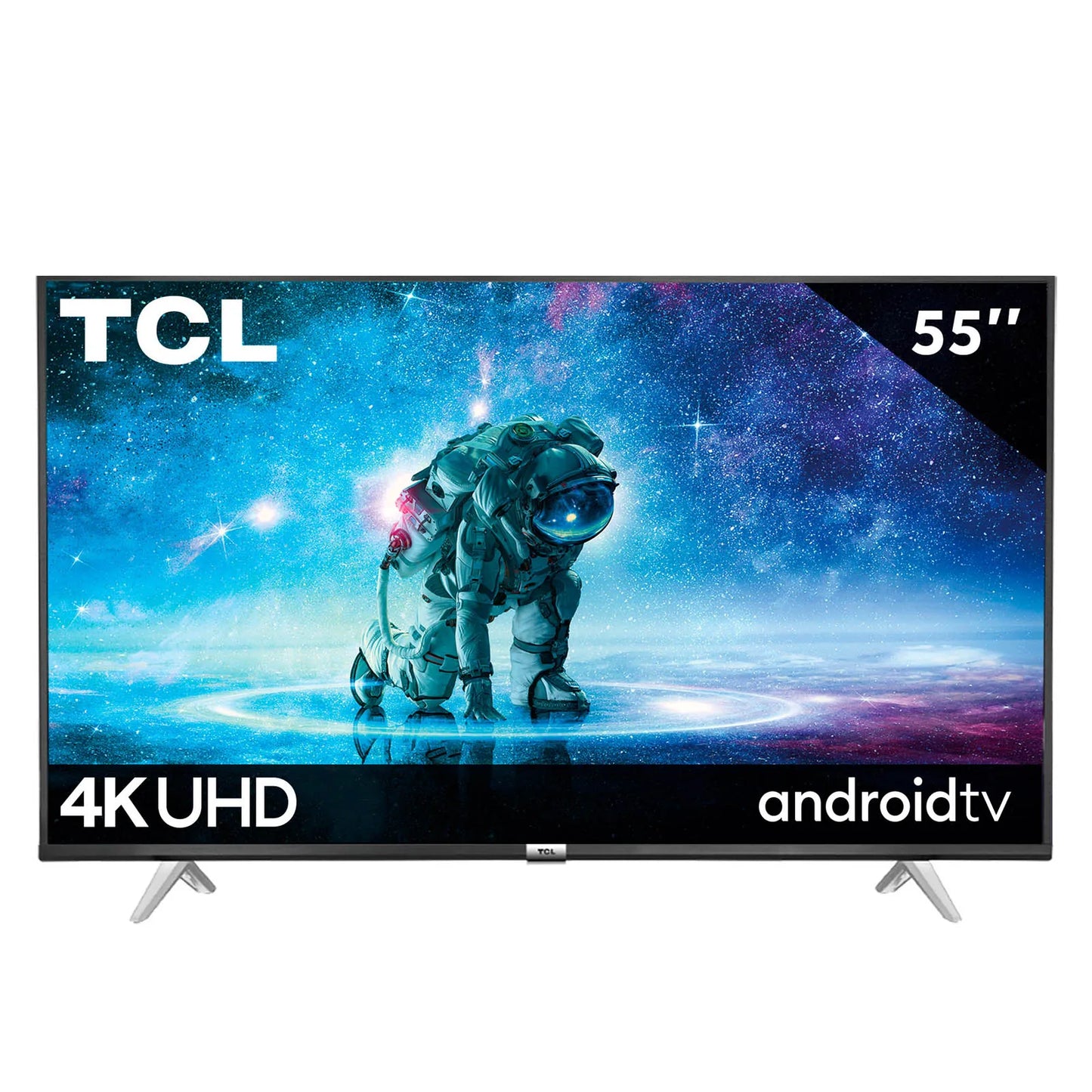 Televisión Pantalla 55 Pulgadas TCL Android TV 4K UHD 55A445