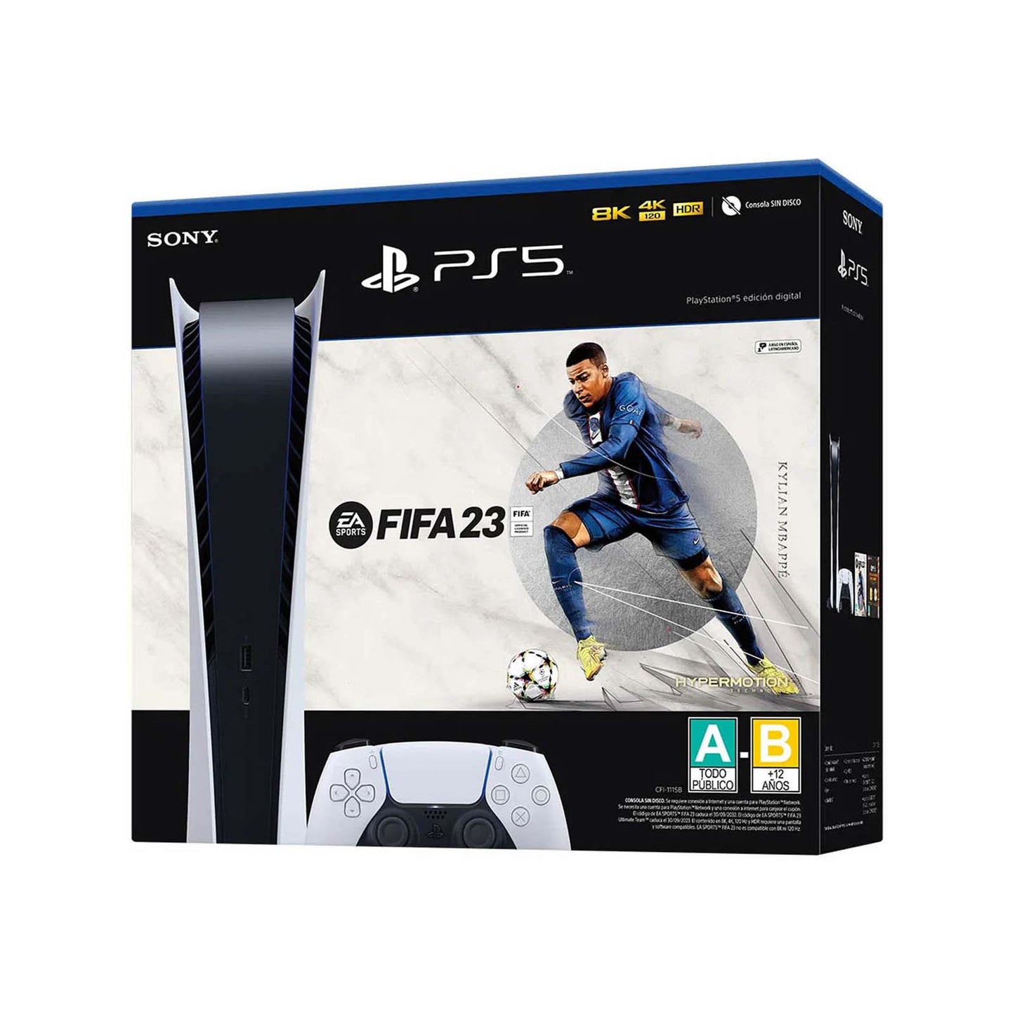PlayStation 5 Edición Digital 825 GB + FIFA 23