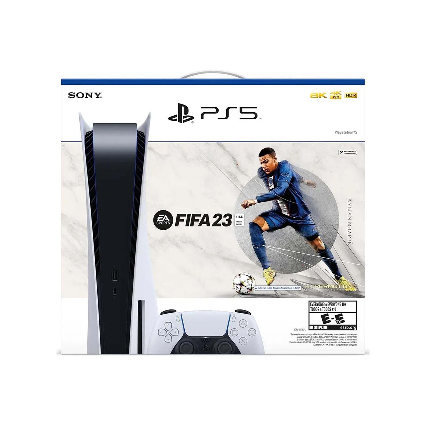 PlayStation 5 Edición Estándar 825 GB + FIFA 23