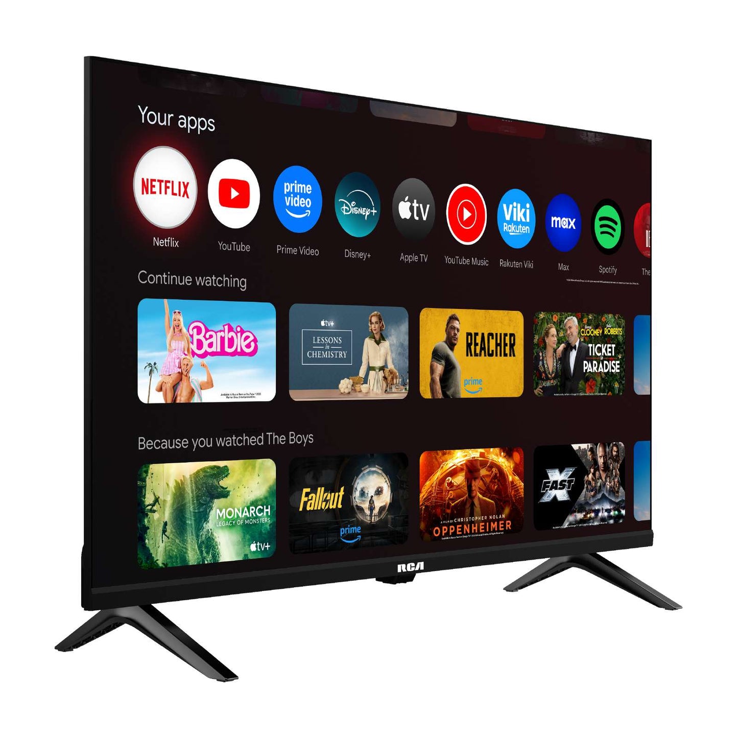 Televisión Pantalla 32 Pulgadas RCA Google TV HD R32M-H4G