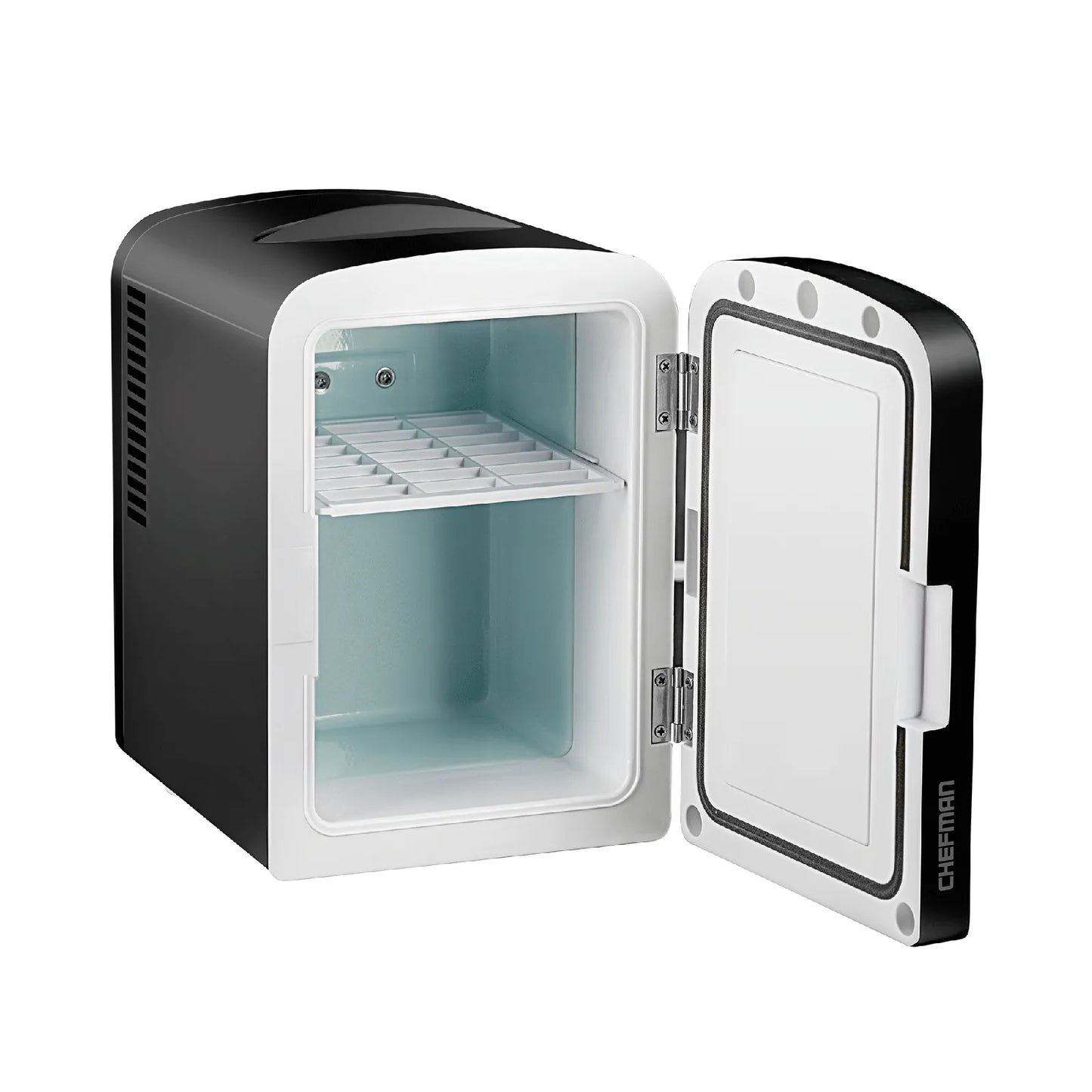 Mini Refrigerador Chefman 4 Litros con Espejo Negro RJ48-M