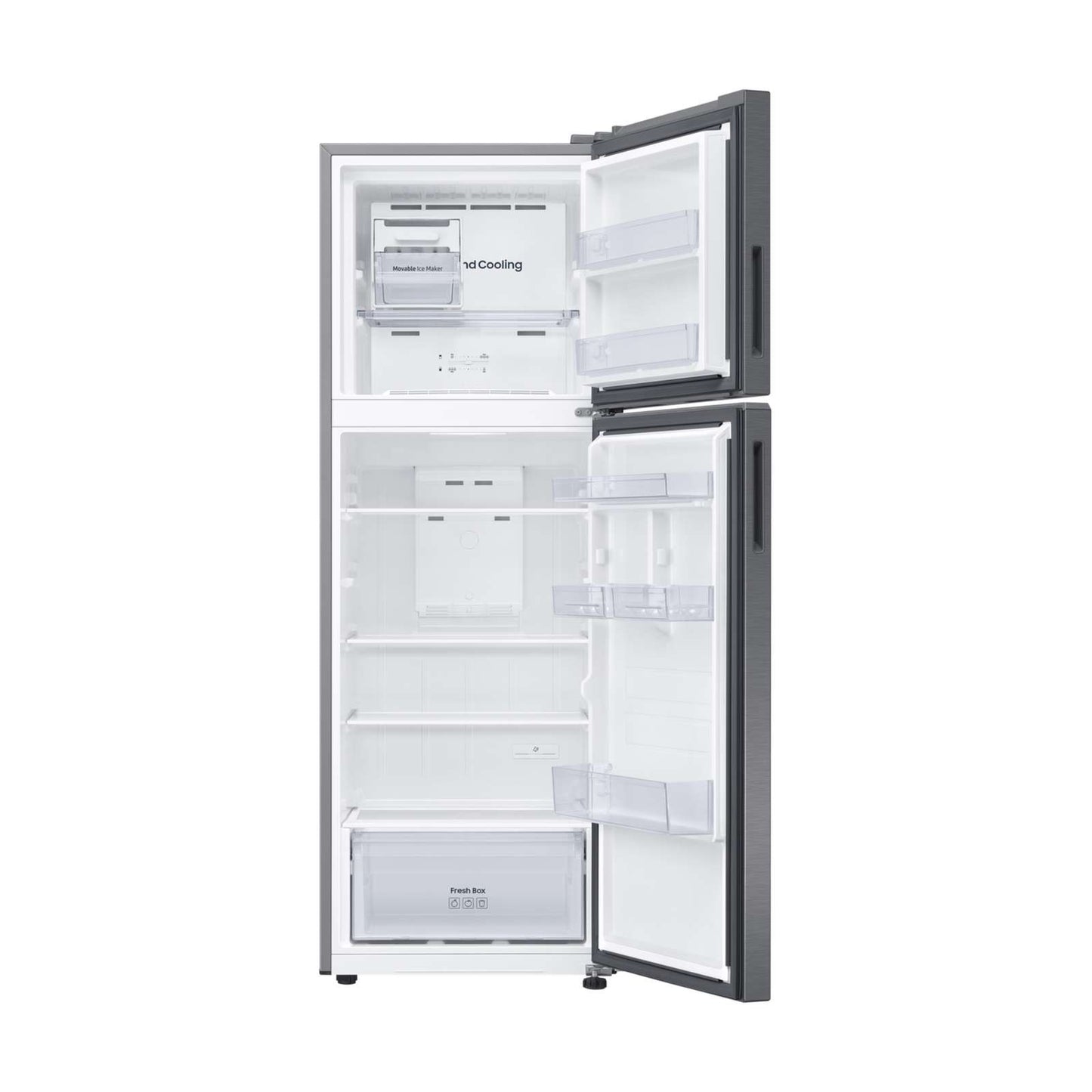 Refrigerador Samsung 11 Pies Cúbicos AI Top Mount Gris RT31DG5124S9