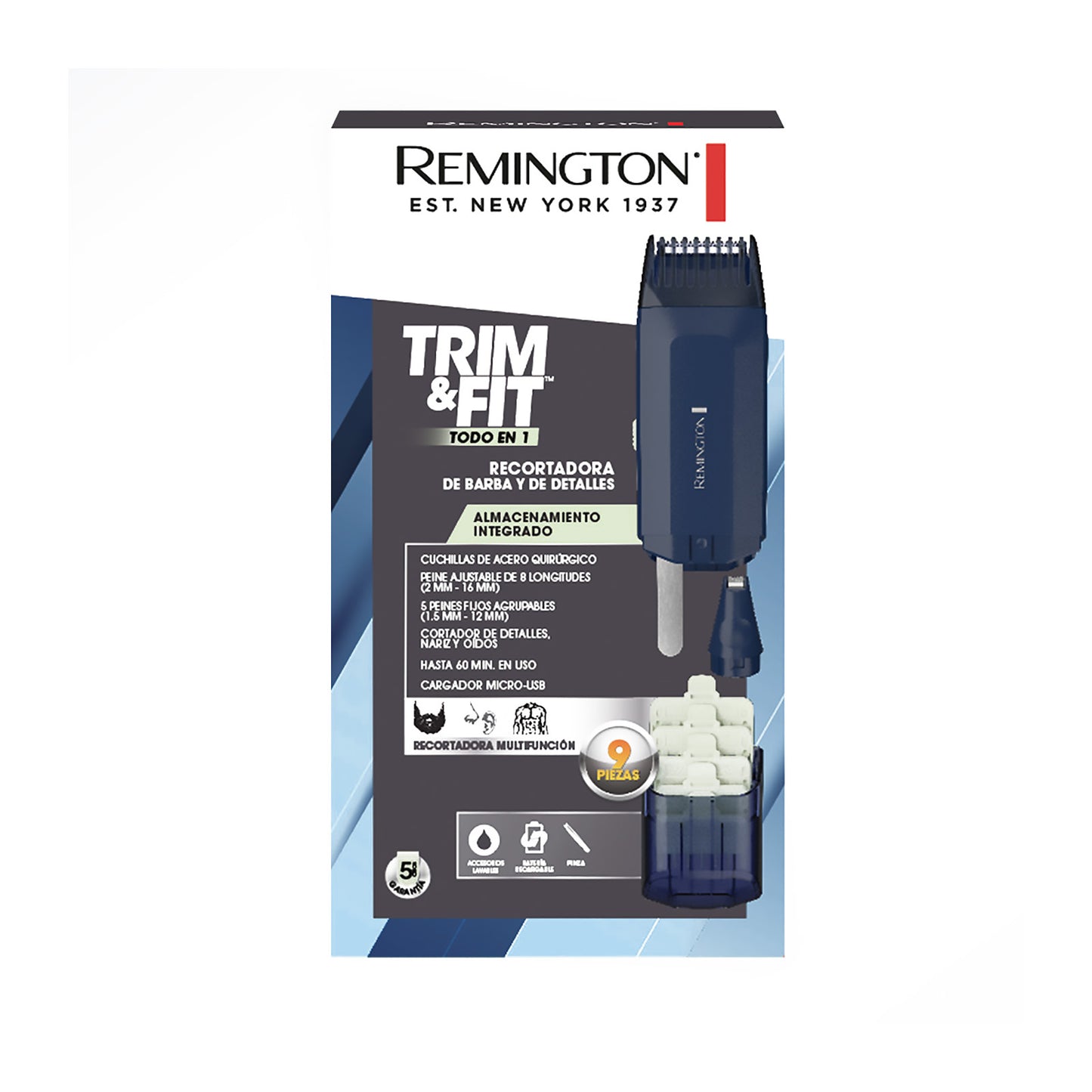 Recortadora de Barba y Detalles Remington Trim&Fit RG033A-110F