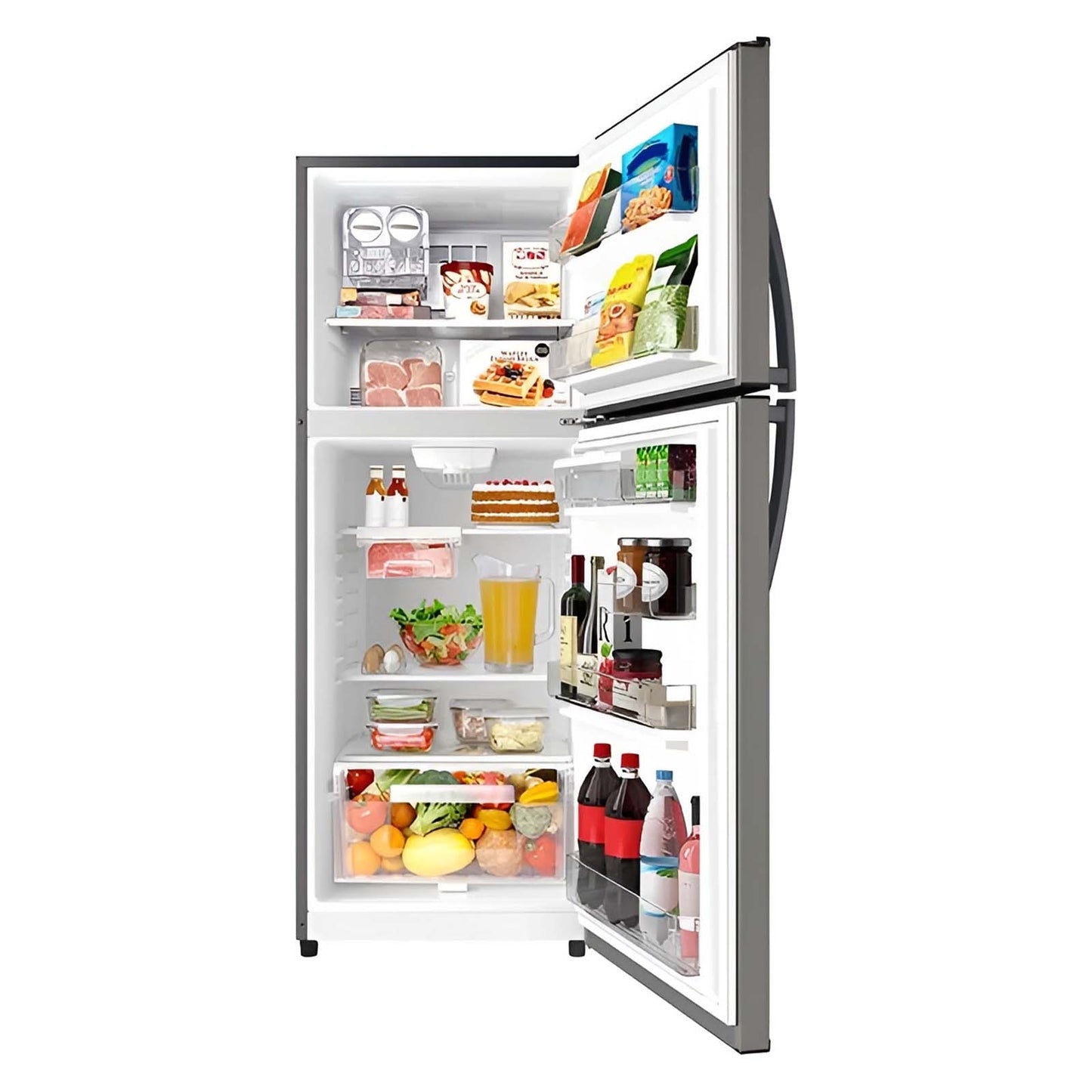 Refrigerador Mabe 12 Pies Cúbicos Dark Silver RME360FGMRQ0