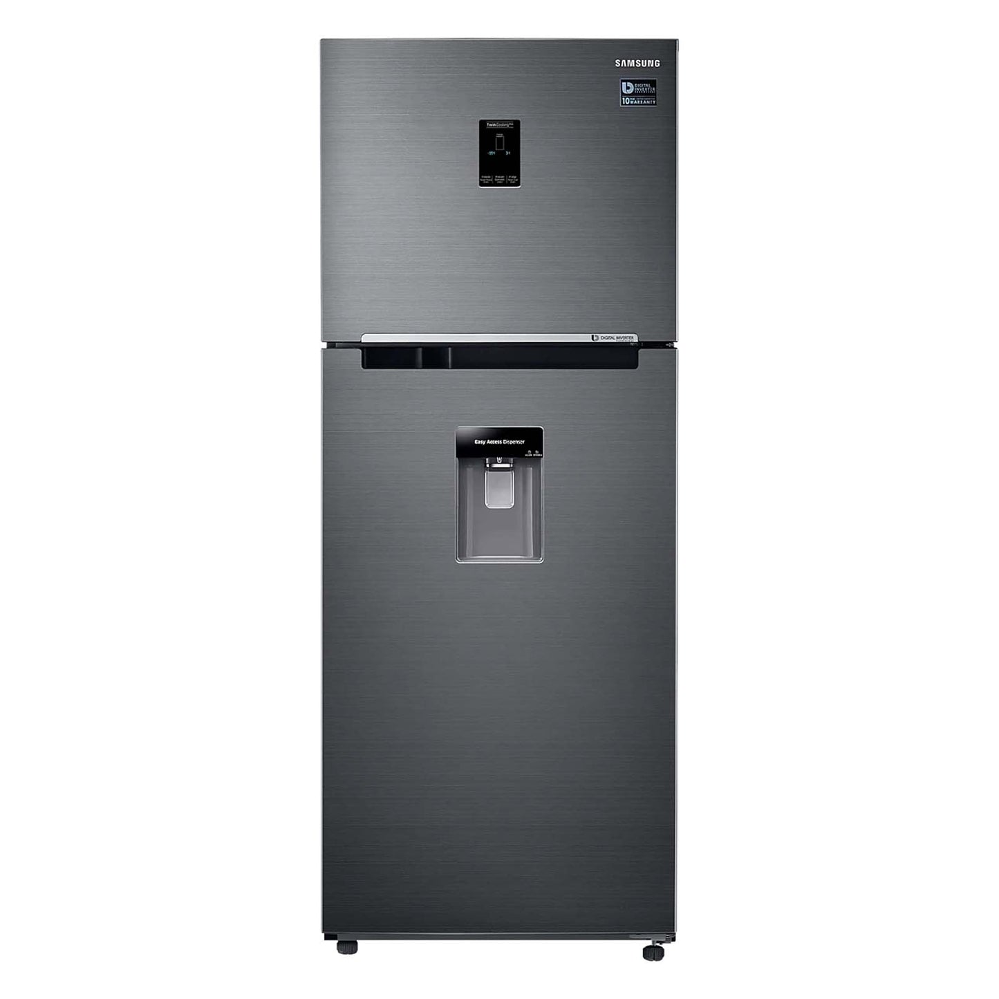 Refrigerador Samsung Top Mount 14 Pies Cúbicos Negro con Despachador de Agua RT38A5930BS