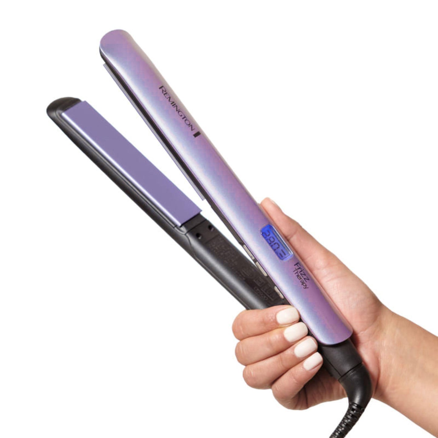 Plancha Alaciadora Remington Frizz Control Morada S8510